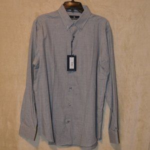 Men's Hart Schaffner Marx Long-Sleeve Button-Down Shirt, Size M